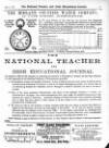 National Teacher, and Irish Educational Journal (Dublin, Ireland) Friday 02 October 1891 Page 13