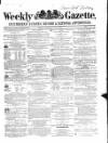 Weekly Gazette, Incumbered Estates Record & National Advertiser (Dublin, Ireland) Saturday 02 June 1855 Page 1