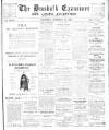 Dundalk Examiner and Louth Advertiser Saturday 25 November 1911 Page 1