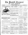 Dundalk Examiner and Louth Advertiser Saturday 13 November 1915 Page 1