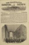 Illustrated London News Saturday 27 November 1852 Page 1