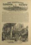 Illustrated London News Saturday 22 January 1853 Page 1