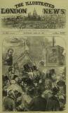 Illustrated London News Saturday 27 April 1872 Page 1