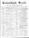 Kirkintilloch Herald Wednesday 10 November 1886 Page 1