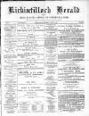 Kirkintilloch Herald Wednesday 03 August 1887 Page 1