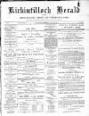 Kirkintilloch Herald Wednesday 24 August 1887 Page 1
