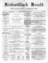 Kirkintilloch Herald Wednesday 21 September 1887 Page 1