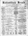 Kirkintilloch Herald Wednesday 26 October 1887 Page 1