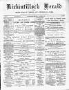 Kirkintilloch Herald Wednesday 09 November 1887 Page 1