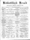 Kirkintilloch Herald Wednesday 30 November 1887 Page 1