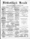 Kirkintilloch Herald Wednesday 27 March 1889 Page 1