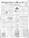 Kirkintilloch Herald Wednesday 27 July 1910 Page 1