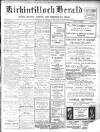 Kirkintilloch Herald Wednesday 20 November 1912 Page 1