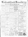 Kirkintilloch Herald Wednesday 24 December 1913 Page 1