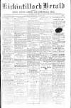 Kirkintilloch Herald Wednesday 20 August 1919 Page 1
