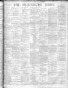Blackburn Times Saturday 21 June 1913 Page 1