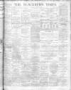 Blackburn Times Saturday 26 July 1913 Page 1