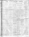Blackburn Times Saturday 23 August 1913 Page 1