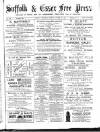 Suffolk and Essex Free Press Wednesday 29 October 1884 Page 1