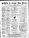 Suffolk and Essex Free Press Wednesday 03 June 1885 Page 1
