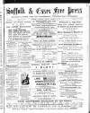 Suffolk and Essex Free Press Wednesday 03 November 1886 Page 1