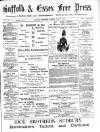 Suffolk and Essex Free Press Wednesday 19 June 1889 Page 1