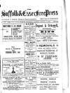 Suffolk and Essex Free Press Wednesday 15 January 1919 Page 1