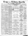 Grays & Tilbury Gazette, and Southend Telegraph Saturday 27 April 1889 Page 1