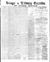 Grays & Tilbury Gazette, and Southend Telegraph Saturday 30 September 1899 Page 1