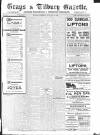 Grays & Tilbury Gazette, and Southend Telegraph Saturday 18 January 1908 Page 1