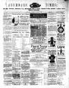 Aberdare Times Saturday 05 January 1889 Page 1