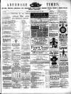 Aberdare Times Saturday 26 January 1889 Page 1