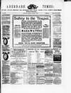 Aberdare Times Saturday 01 October 1892 Page 1