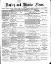 Dudley and District News Saturday 05 January 1884 Page 1