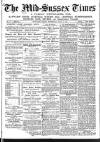 Mid Sussex Times Wednesday 13 July 1881 Page 1