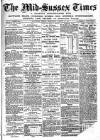 Mid Sussex Times Wednesday 24 August 1881 Page 1