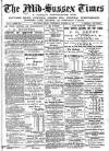 Mid Sussex Times Wednesday 26 October 1881 Page 1