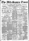 Mid Sussex Times Tuesday 14 February 1882 Page 1