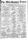 Mid Sussex Times Tuesday 23 May 1882 Page 1
