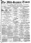 Mid Sussex Times Tuesday 27 June 1882 Page 1