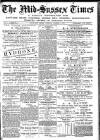 Mid Sussex Times Tuesday 03 October 1882 Page 1