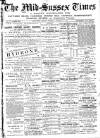 Mid Sussex Times Tuesday 09 January 1883 Page 1