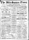 Mid Sussex Times Tuesday 24 July 1883 Page 1
