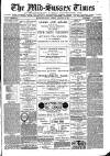 Mid Sussex Times Tuesday 13 January 1891 Page 1