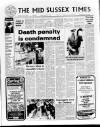 Mid Sussex Times Friday 26 March 1982 Page 1