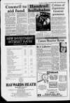 Mid Sussex Times Friday 13 January 1989 Page 6