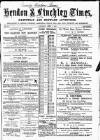 Hendon & Finchley Times Saturday 01 June 1878 Page 1