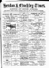 Hendon & Finchley Times Saturday 12 June 1880 Page 1