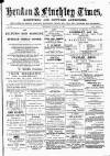 Hendon & Finchley Times Saturday 28 August 1880 Page 1