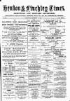 Hendon & Finchley Times Saturday 18 September 1880 Page 1